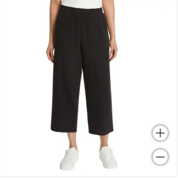 NWT Jessica Simpson Ladies' Gauze Ankle Pants Black L XXL M XL S - Picture 1 of 8